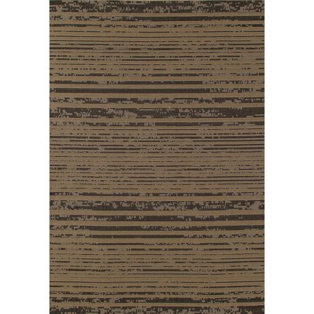 STANDALONE 4 x 6 ft. Plymouth Collection Complete Flat Woven Indoor & Outdoor Area Rug, Beige ST2590140